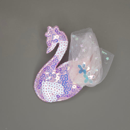 Sparkle Swan Hair Clip