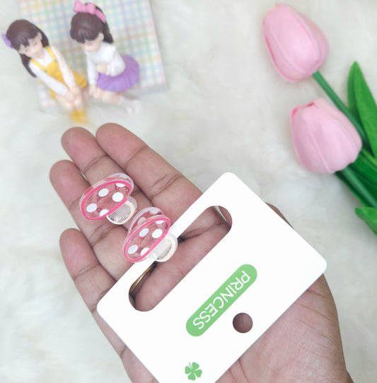 Cutie Fruity Outline Duo Hair Claws(Pair)