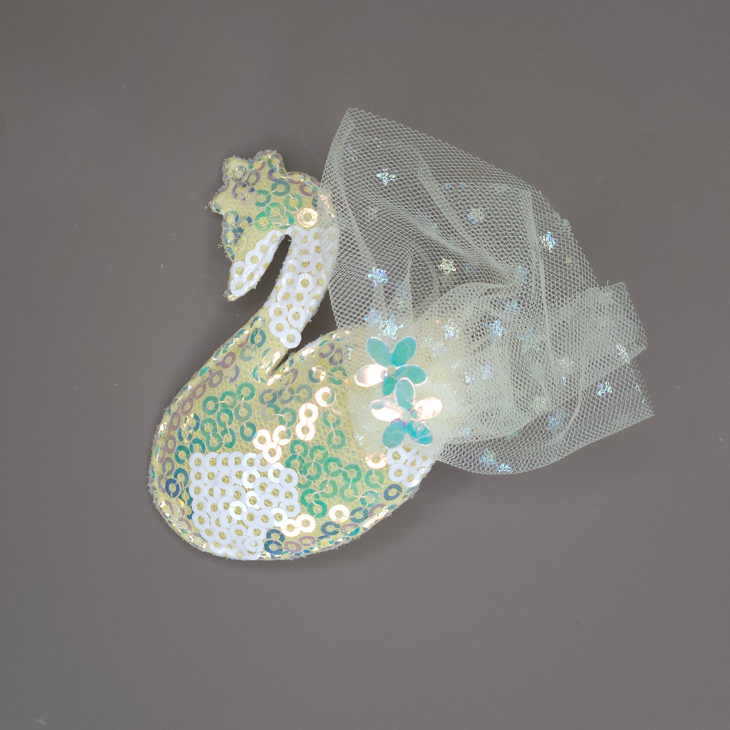 Sparkle Swan Hair Clip