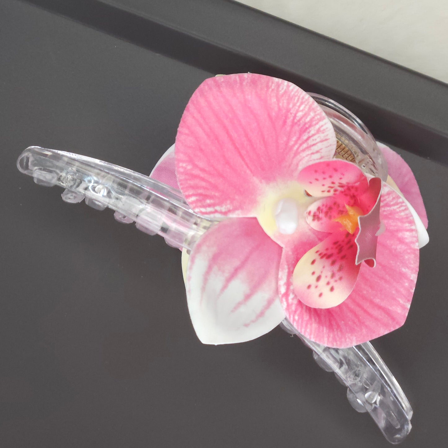 Orchid Bloom Hair Claw