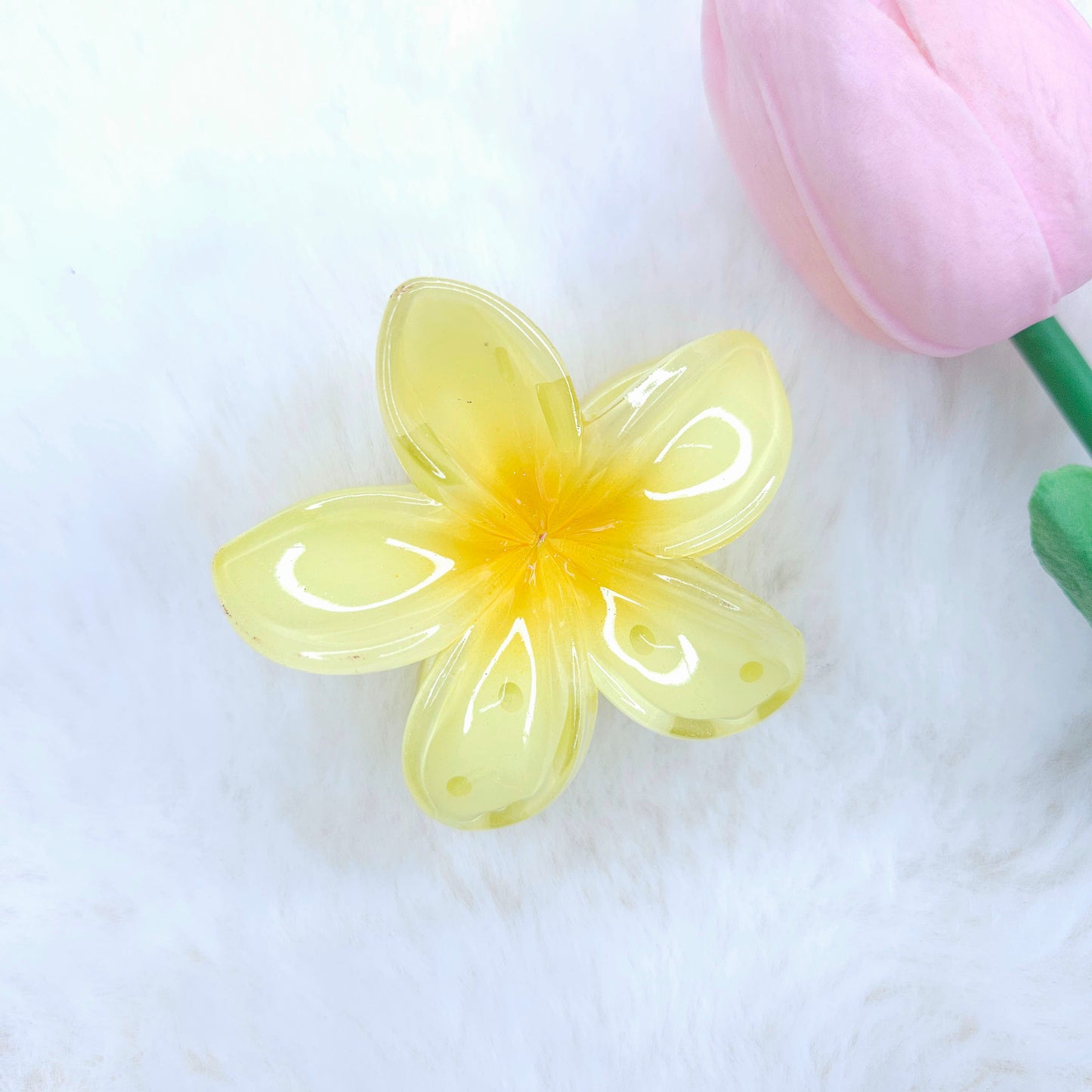 Spring Blossom Flower Hair Claw(Medium)
