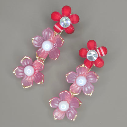 Crystal Bloom Hair Clip