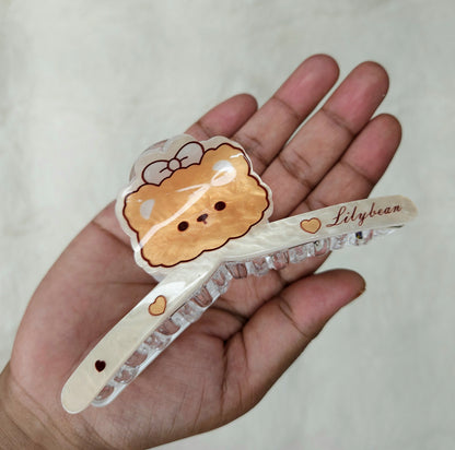 Fluffy Friends Mermaid Hair Claw