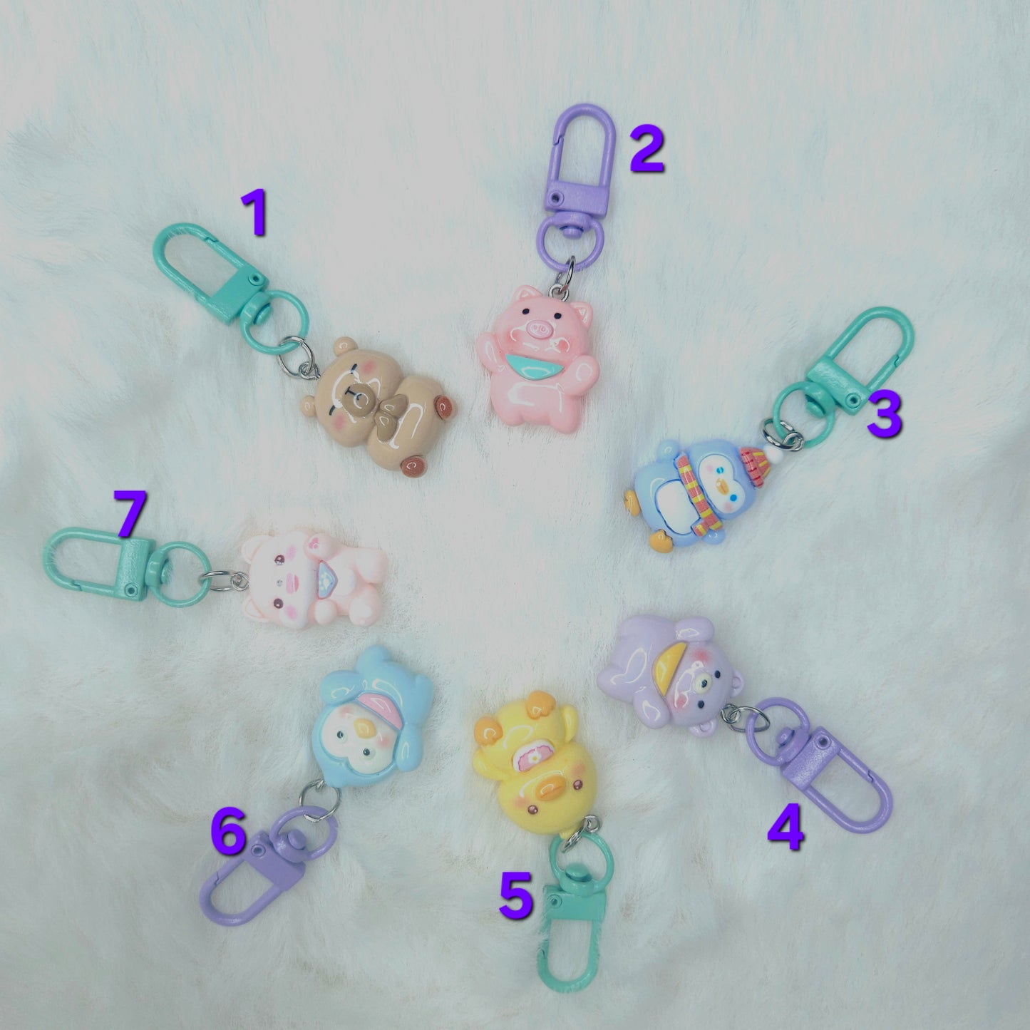 Tiny Tales Zip Charm