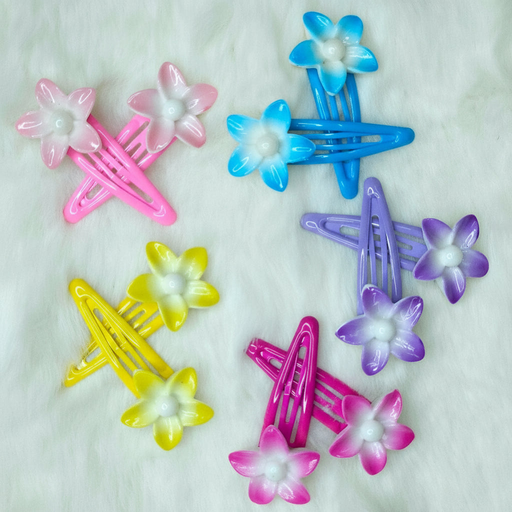 Lily Flower Hair Clips (Pair)