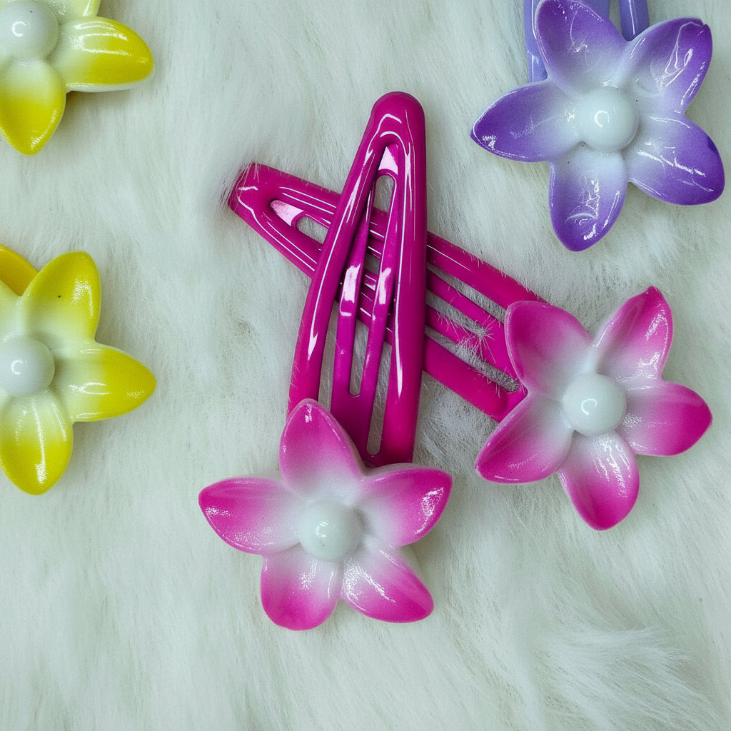 Lily Flower Hair Clips (Pair)
