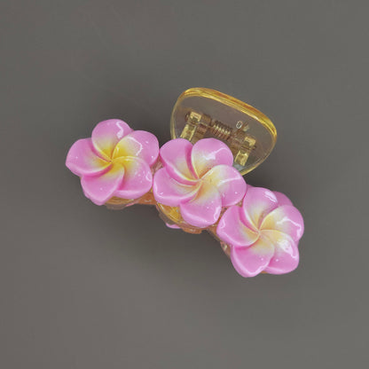 Triple Flower Hair Claw