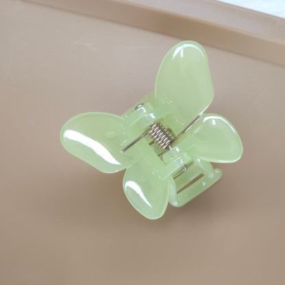 Glossy Butterfly Hair Claw