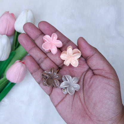 Tiny Bloom Hair Claws Card (1 pack)