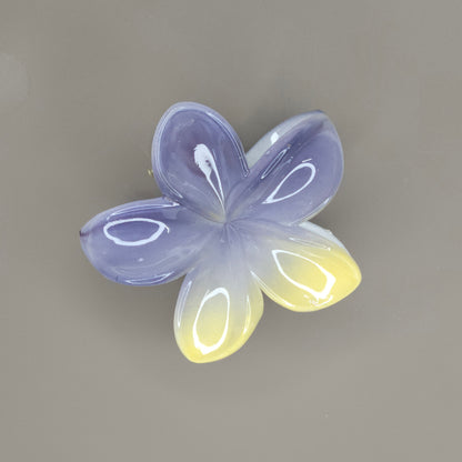 Gradient Bloom Flower Hair Claw - Medium