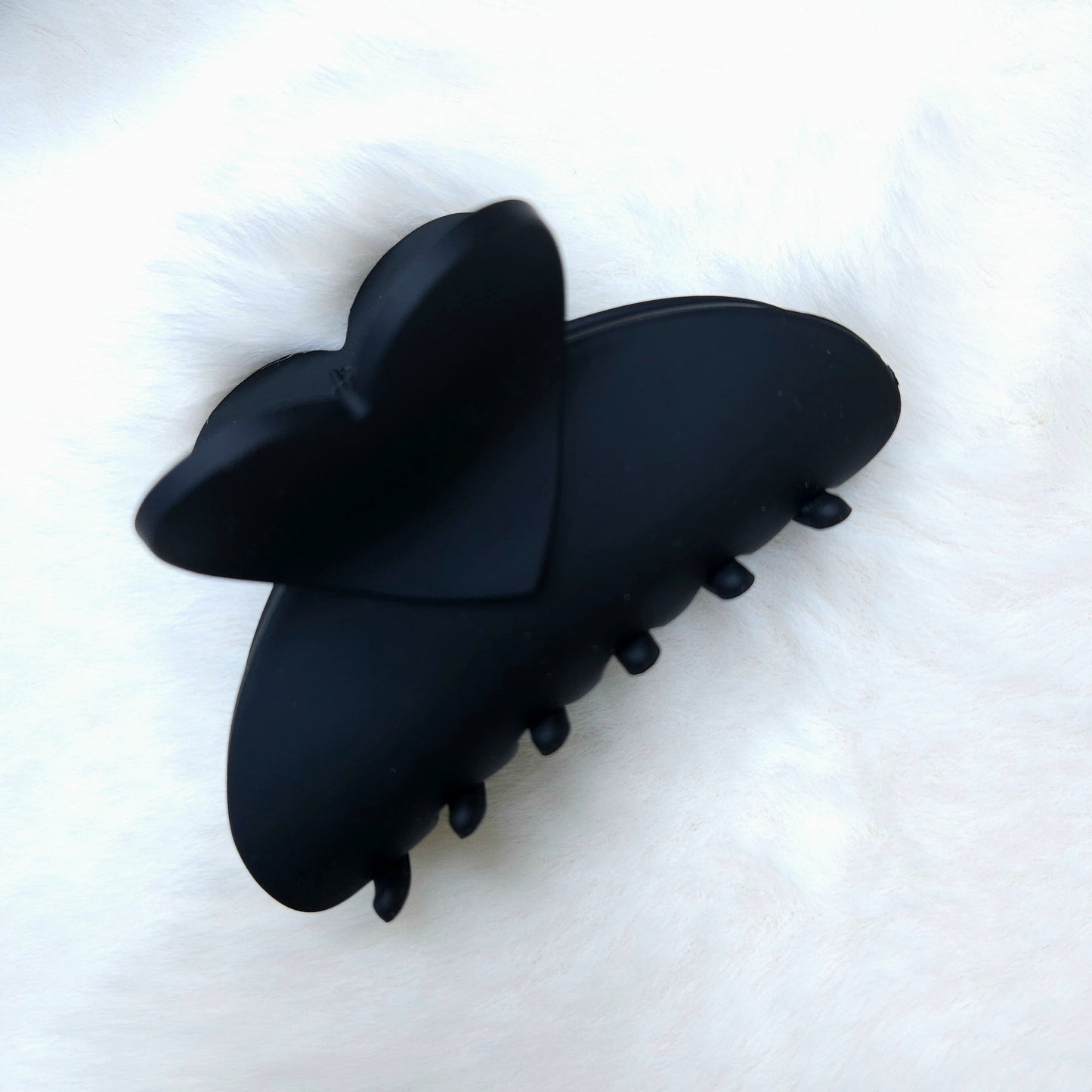 Heart Crescent Hair Claw