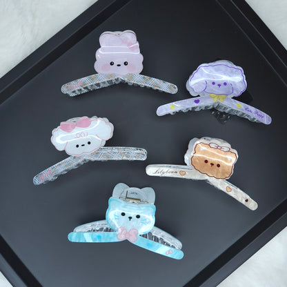 Fluffy Friends Mermaid Hair Claw