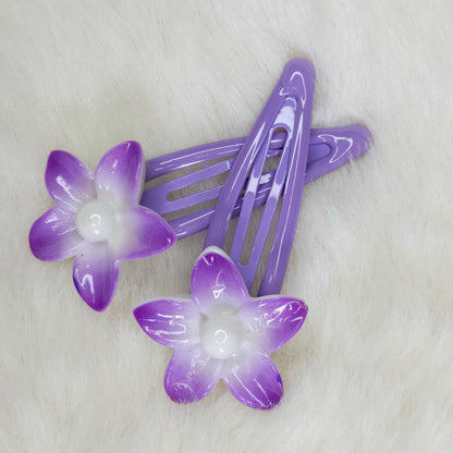 Lily Flower Hair Clips (Pair)