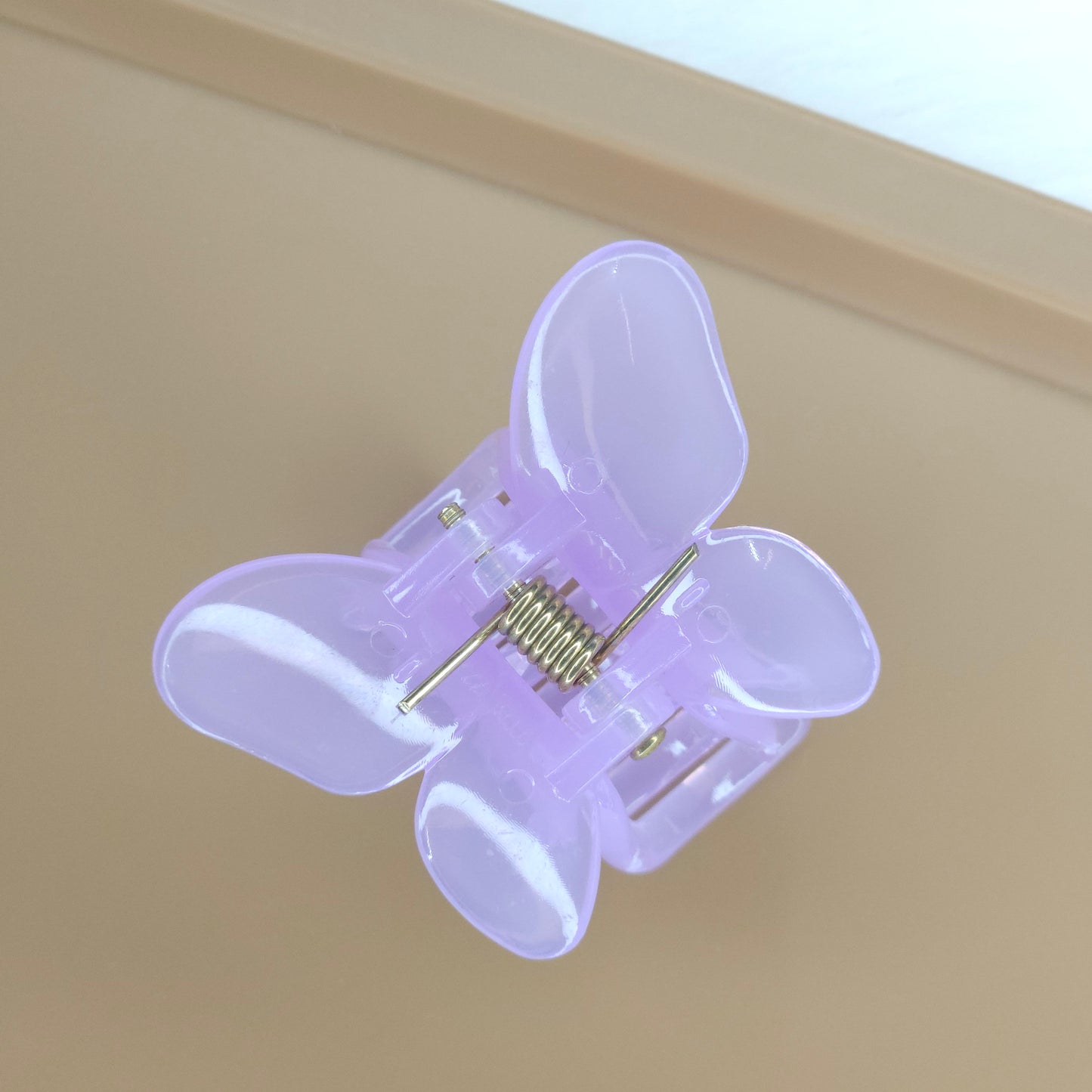 Glossy Butterfly Hair Claw