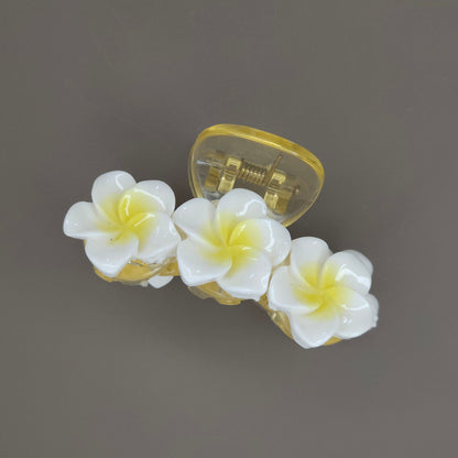 Triple Flower Hair Claw