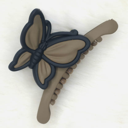 Matte Contour Butterfly Hair Claw