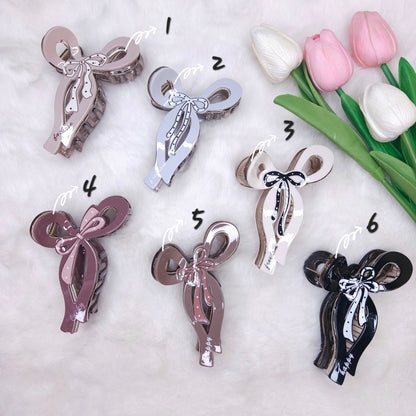 Bow Ribbon Muse Hair Claw