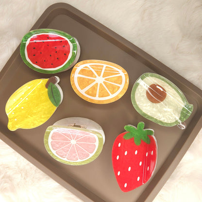 Fruity Flair Glossy Hair Claw