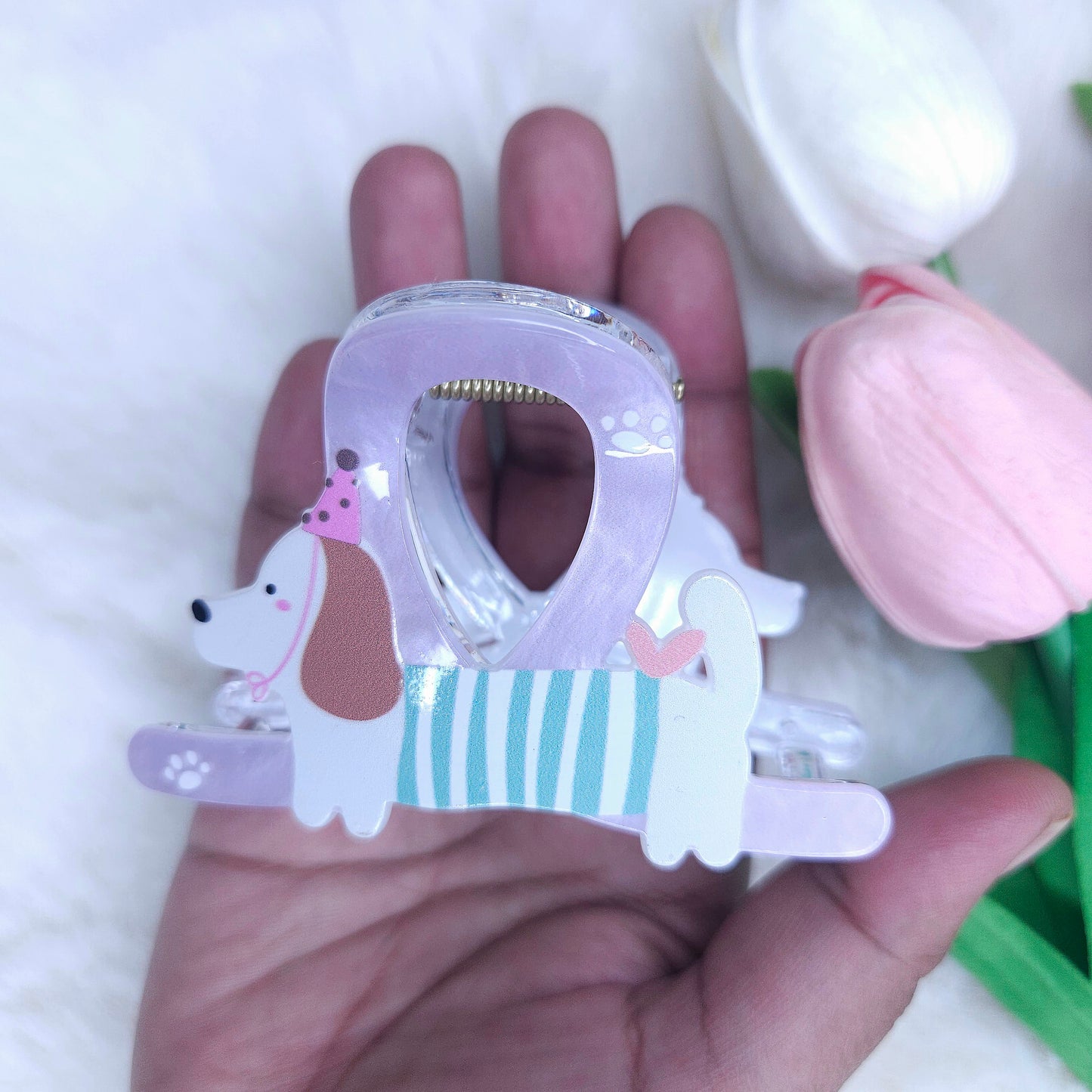 Tiny Tails Pup Hair Claw