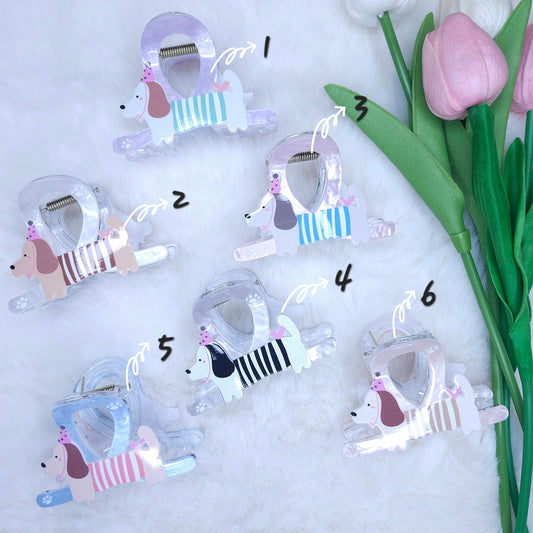 Tiny Tails Pup Hair Claw