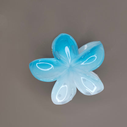 Gradient Bloom Flower Hair Claw - Medium