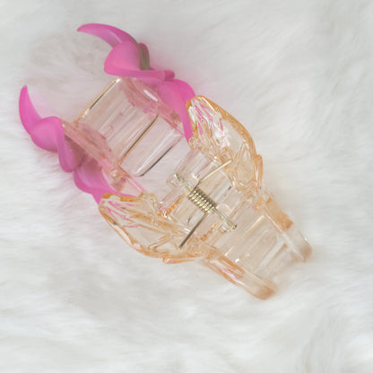 Ethereal Daisy Golden Bloom Hair Claw