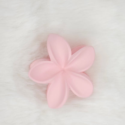 Pastel Bloom Flower Hair Claw - Medium