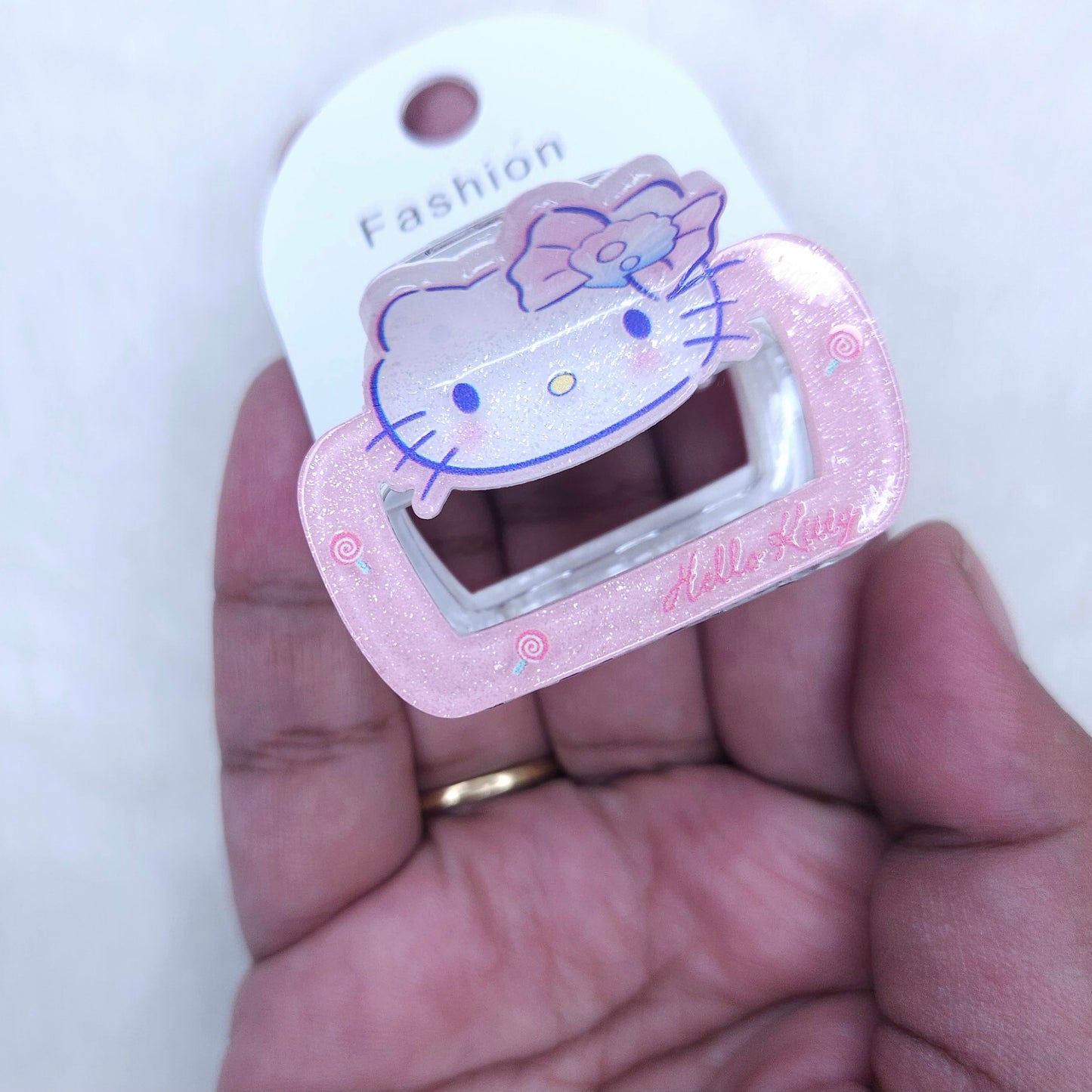 Glitter Pop Kitty Hair Claw