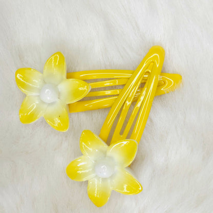 Lily Flower Hair Clips (Pair)