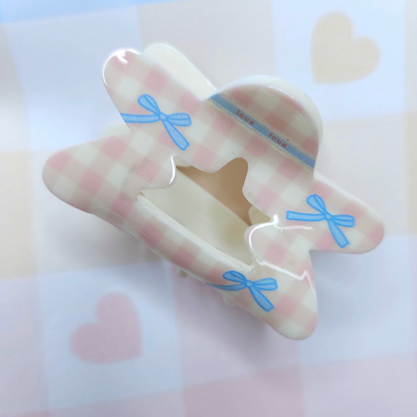 Kawaii Printed Korean Hair Claw