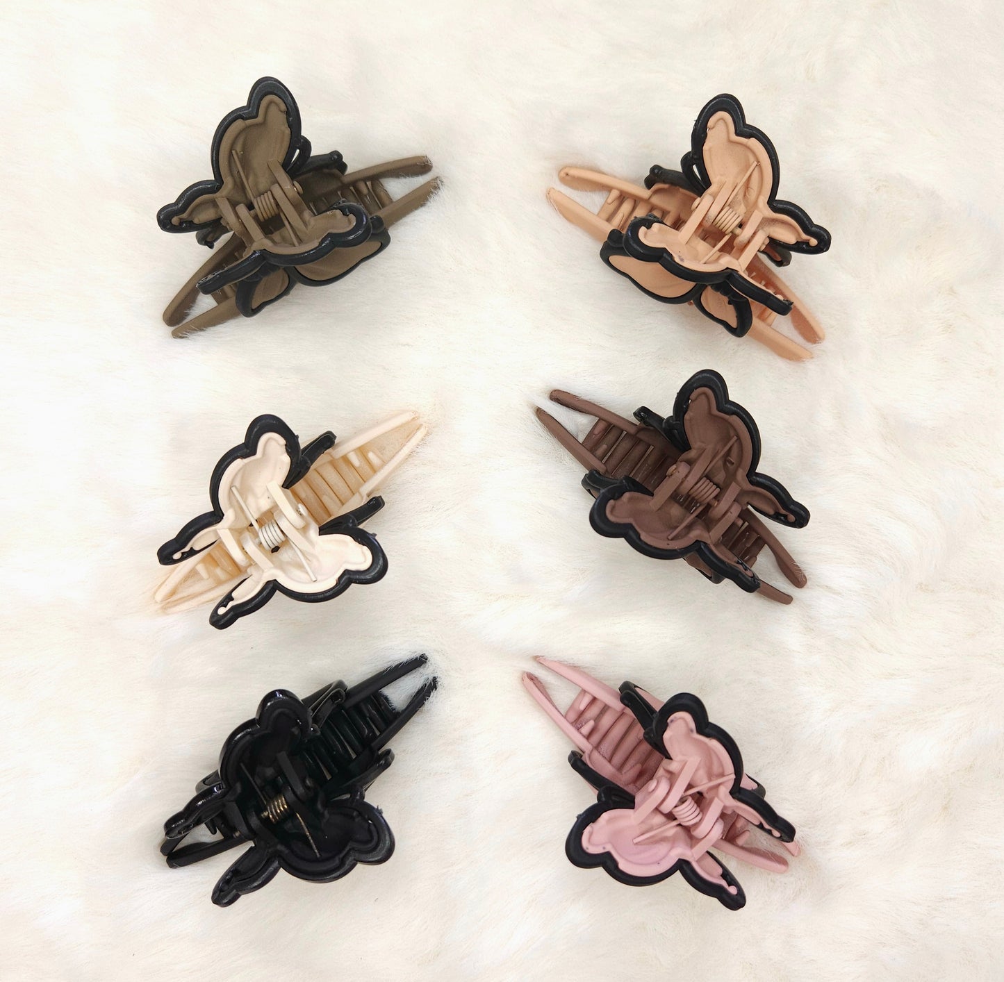 Matte Contour Butterfly Hair Claw