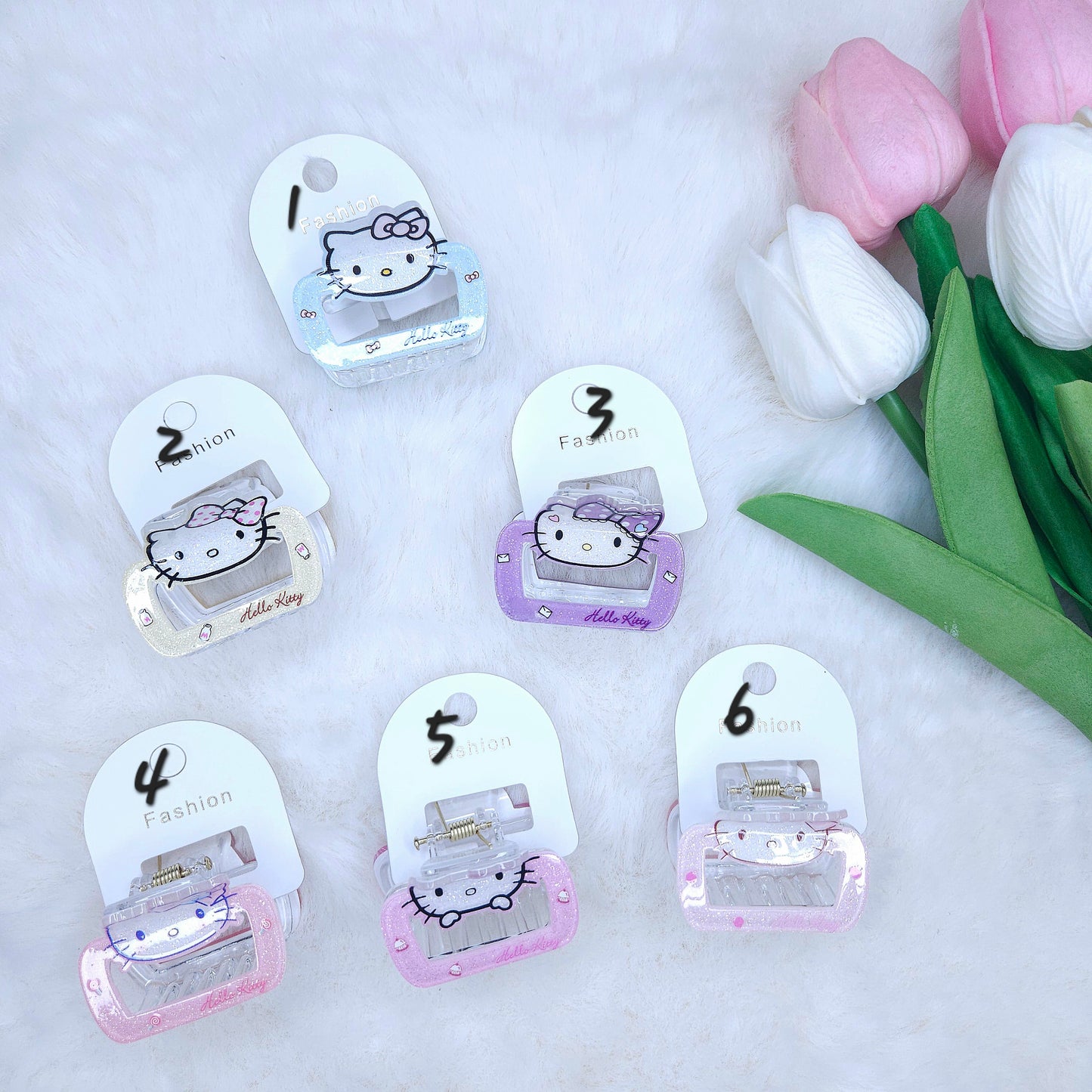 Glitter Pop Kitty Hair Claw