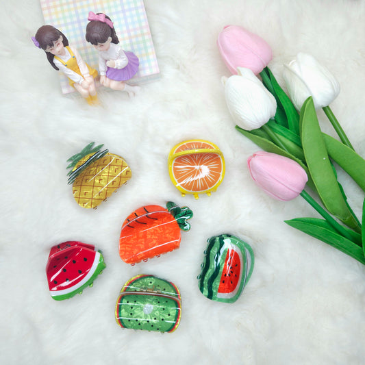Fruit Fiesta Acrylic Hair Claw