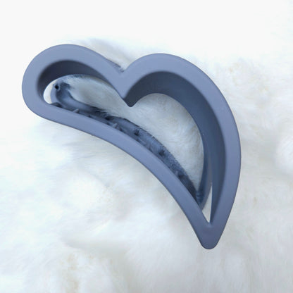 Korean Heart Hair Claw