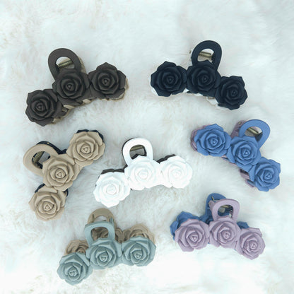 Dual Tone Rose Matte Hair Claw