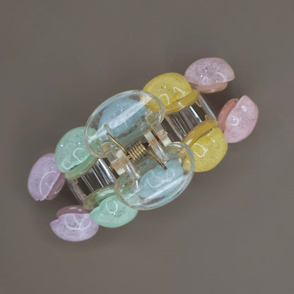 Pastel Glitter Hair Claw
