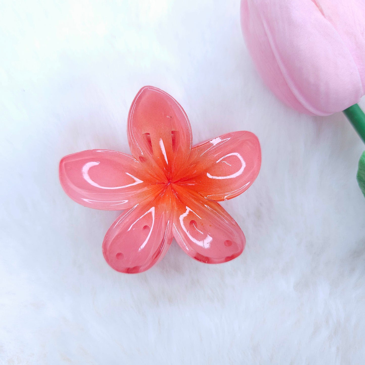 Spring Blossom Flower Hair Claw(Medium)