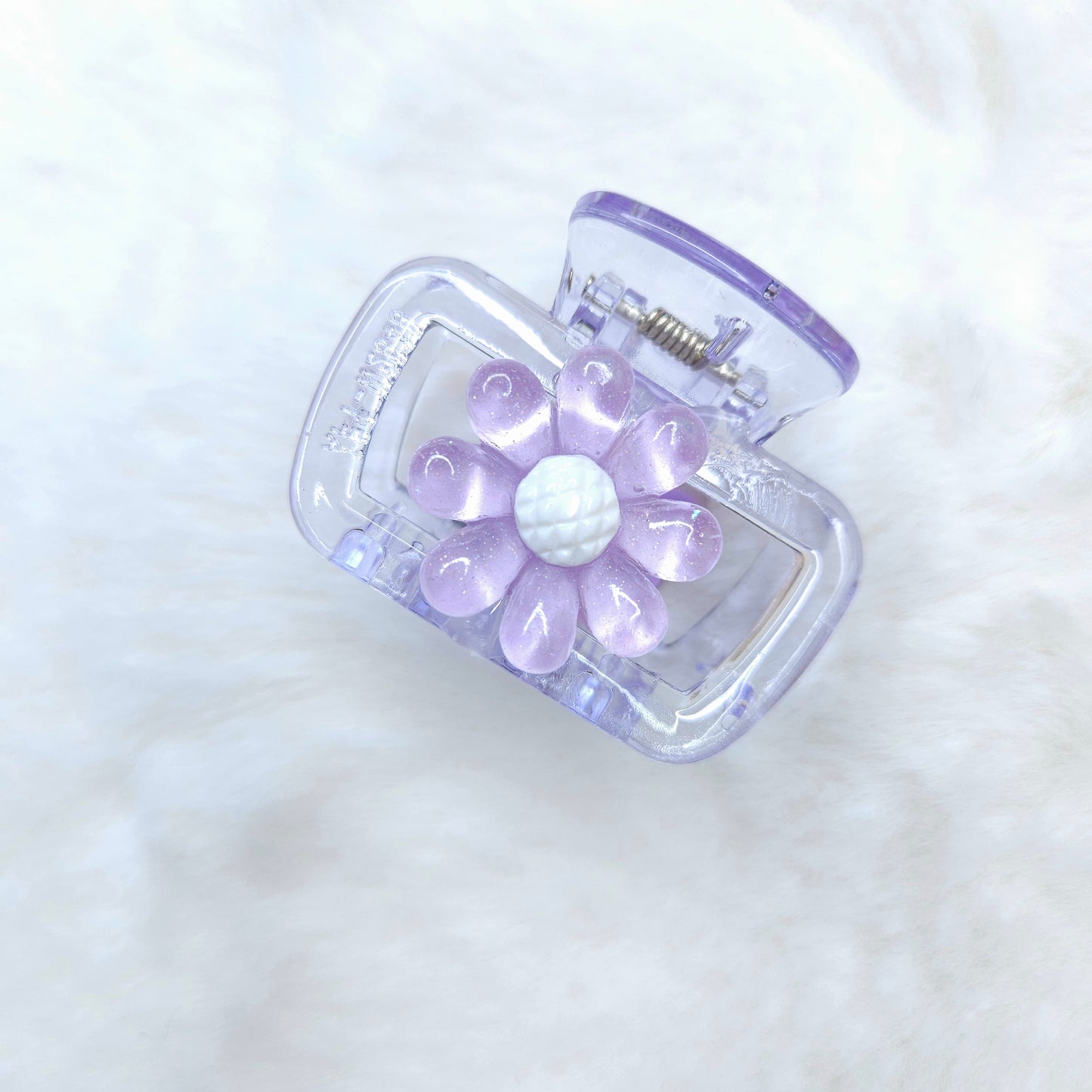 Daisy Dream Rectangle Hair Claw