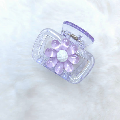 Daisy Dream Rectangle Hair Claw