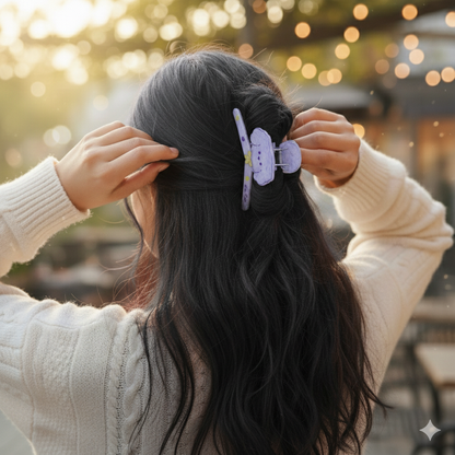Fluffy Friends Mermaid Hair Claw