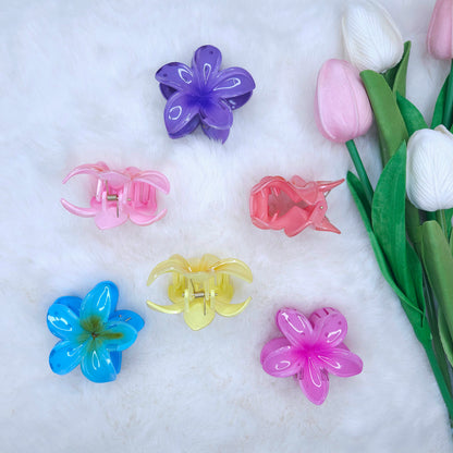 Spring Blossom Flower Hair Claw(Medium)