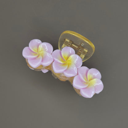 Triple Flower Hair Claw