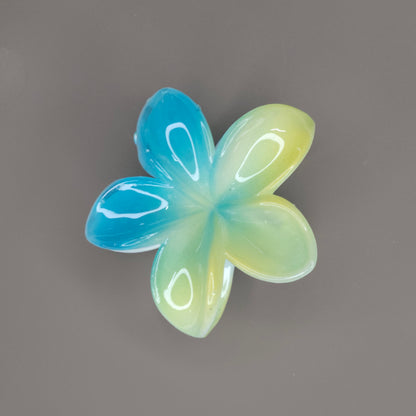 Gradient Bloom Flower Hair Claw - Medium