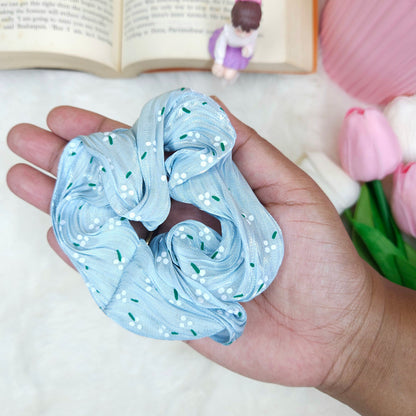 Spring Crinkle Scrunchie