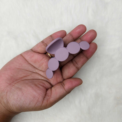 Matte Dual Tone Bubble Hair Claw