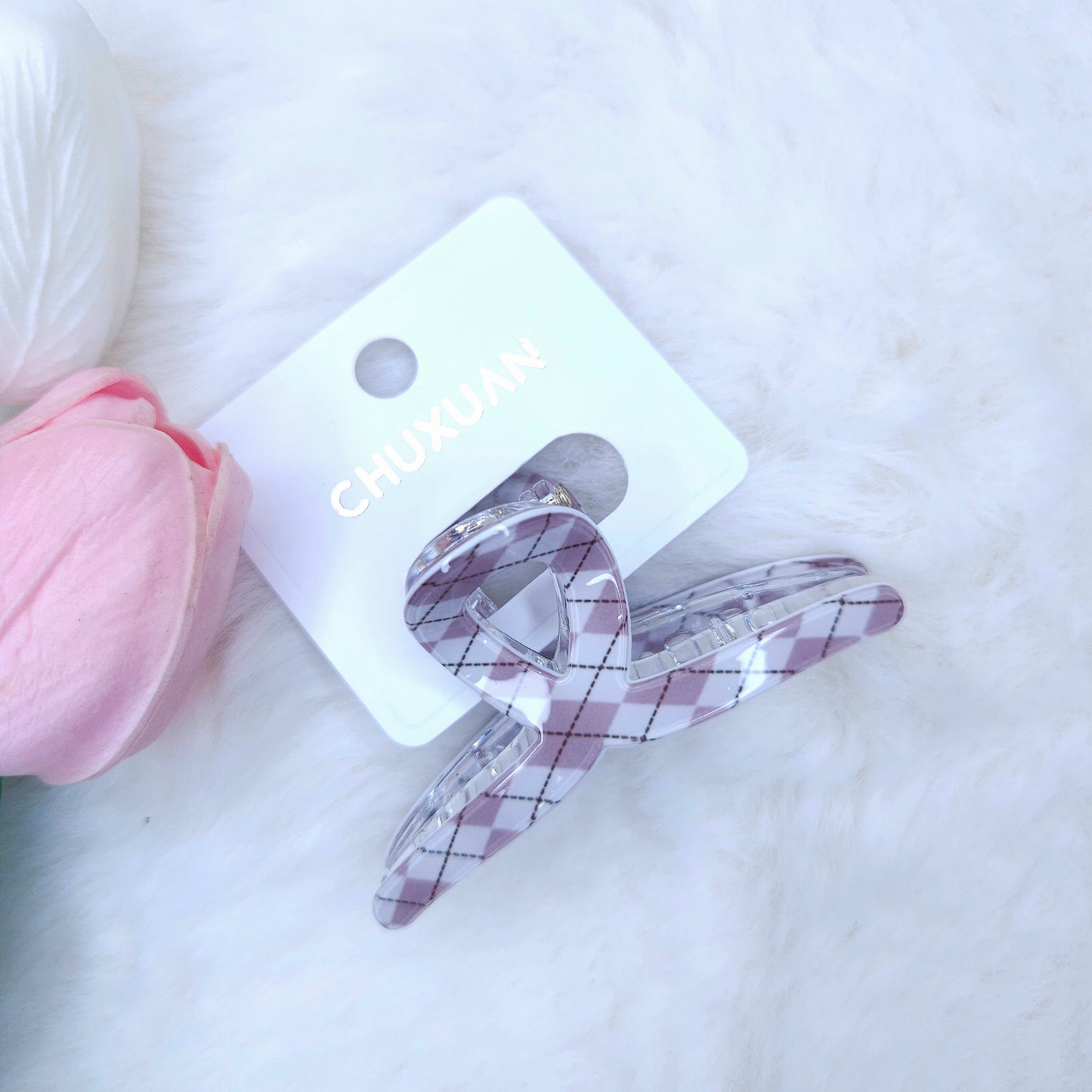 Cocoa Charm Loop Hair Claw