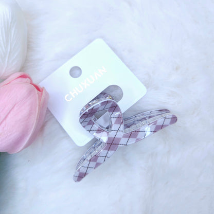 Cocoa Charm Loop Hair Claw