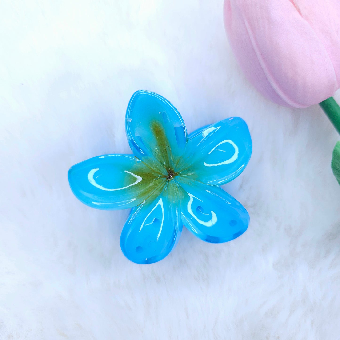 Spring Blossom Flower Hair Claw(Medium)
