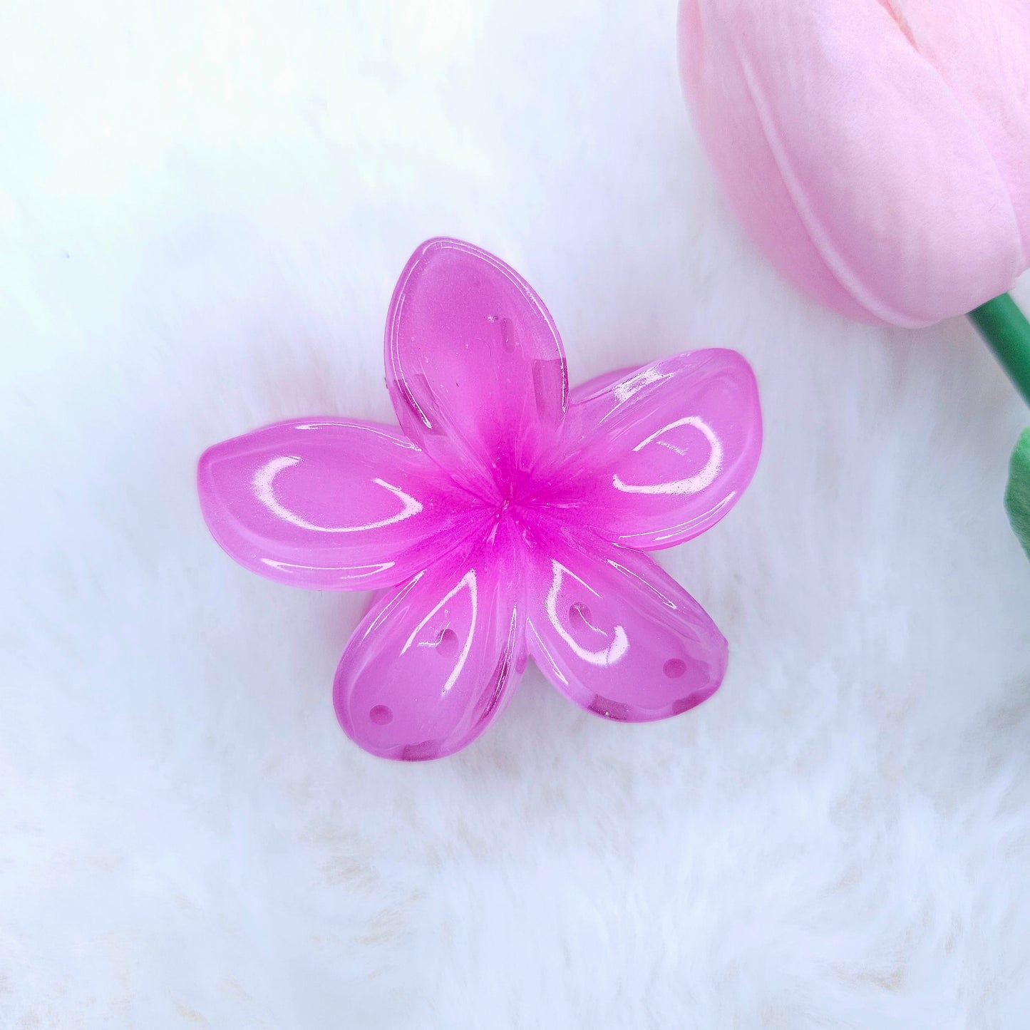 Spring Blossom Flower Hair Claw(Medium)
