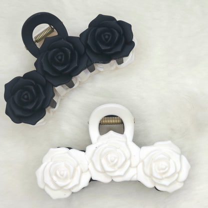 Dual Tone Rose Matte Hair Claw